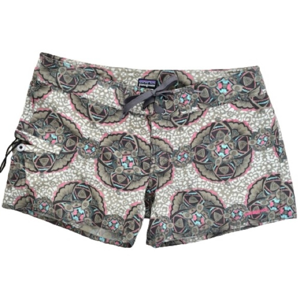 ⭐️Patagonia⭐️Outdoors Boardshorts Tie Front Active Athletic Sport Shorts Wo's 4